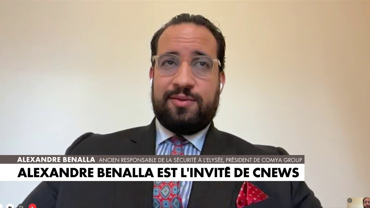 Alexandre Benalla : «Ils ont des armes à disposition et à proximité pour riposter en cas de problème. Ils restent  le dernier cercle au sein de l'Élysée qui est au plus proche du président», à propos de la protection rapprochée d'Emmanuel Macron