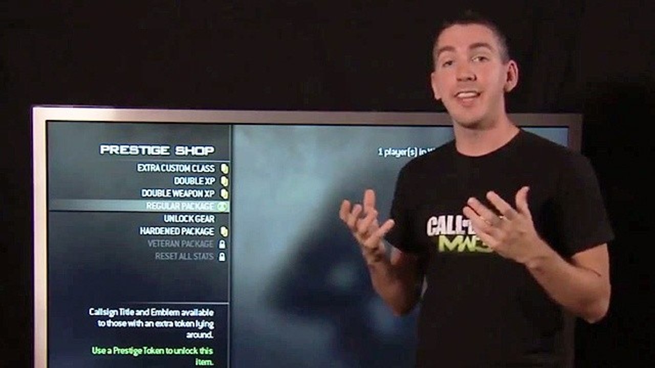 Call of Duty: Modern Warfare 3 - Behind-the-Scenes-Video: »Prestige-Shop«