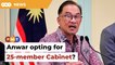 2 DPMs in Anwar’s 25-member Cabinet, says source