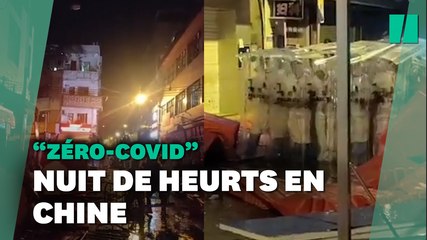 Download Video: Les images des heurts entre la police et des manifestants à Canton en Chine