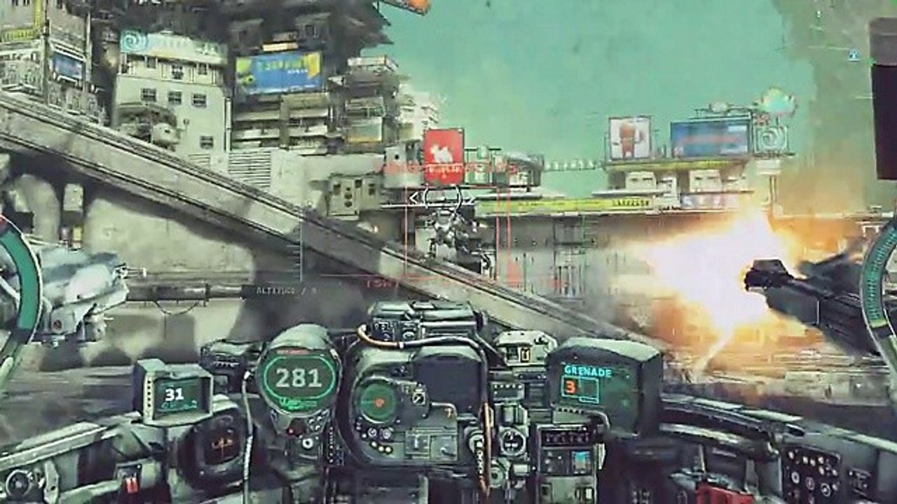 Hawken - Gameplay-Trailer: Kampf aus der Cockpit-Ansicht
