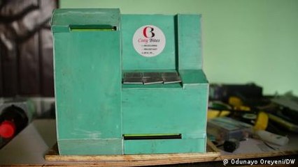 Young Nigerian develops ATM-like piggy bank for kids