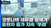 코로나19 재유행 정체기...중환자 증가 지속 '우려' / YTN