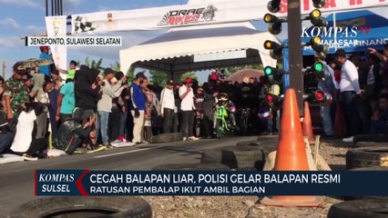 350 Pembalap Berlaga didrag Bike Kapolres Jeneponto 2022