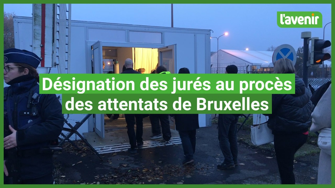 Désignation des jurés au procès des attentats de Bruxelles