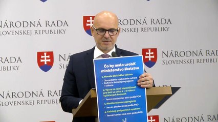 TK podpredsedu strany SaS Branislava Gröhlinga - školstvo