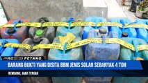 Polres Rembang Bongkar Penimbunan 4 Ton Solar Bersubsidi di Rembang