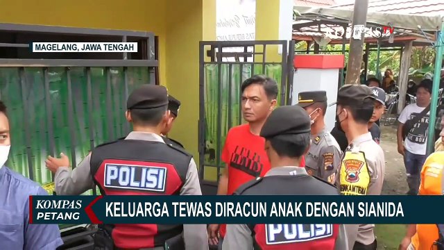 Hasil Autopsi Korban Pembunuhan di Magelang Terungkap! Anak Racuni Keluarganya Pakai Sianida