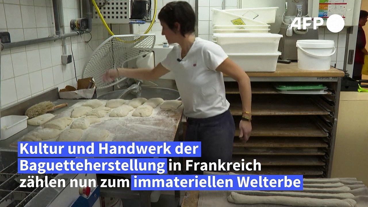 Das Baguette zählt nun zum immateriellen Unesco-Welterbe