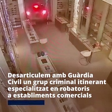 Cae el grupo más activo de aluniceros a nivel estatal que asaltó la tienda de Dior de Paseo de Gracia