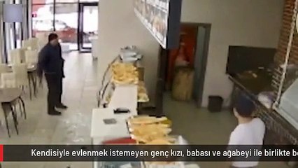 Kendisiyle evlenmek istemeyen kadını, babası ve ağabeyi ile kaçırdılar