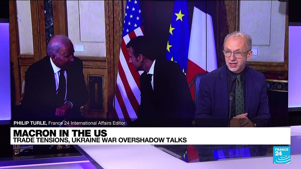 Biden, Macron ready to talk Ukraine, trade in state visit