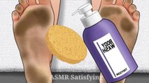 ASMR Feet exfoliation removal