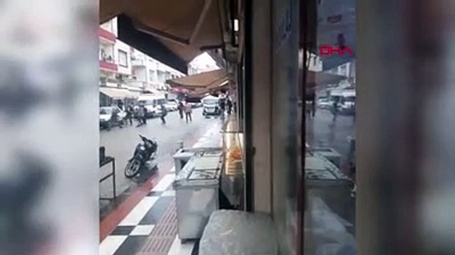 Sokak ortasında silahlı aşiret kavgası