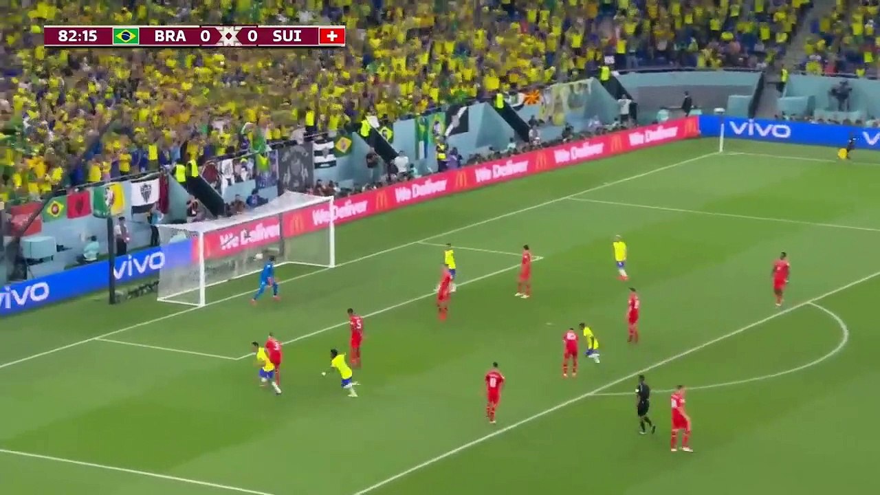 Brazil vs Swiss di Grup G - Highlight World Cup 2022