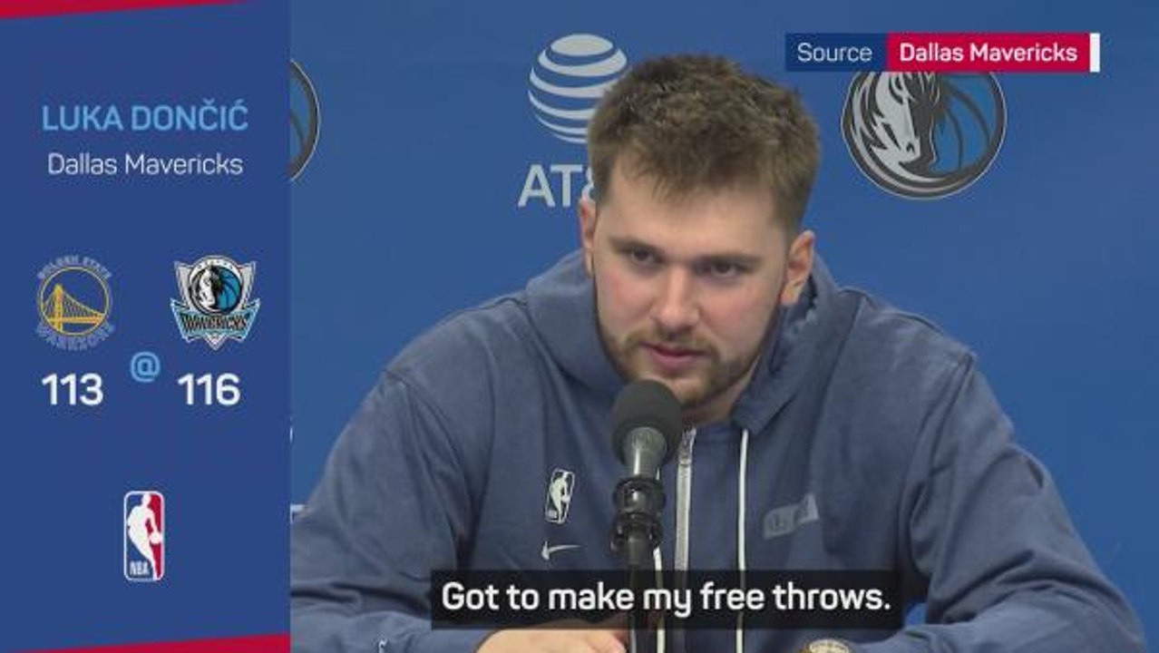 Dominant Dončić critical of himself despite 41-point triple-double