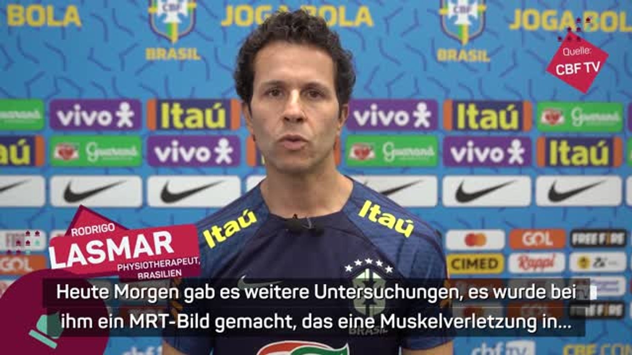 Brasilien-Physio: So lange fällt Neymar aus