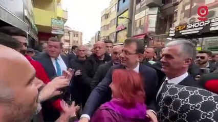 Düzceli yurttaş İmamoğlu'na anlattı: 'Muhalif olduğum için yardımlarım kesildi'