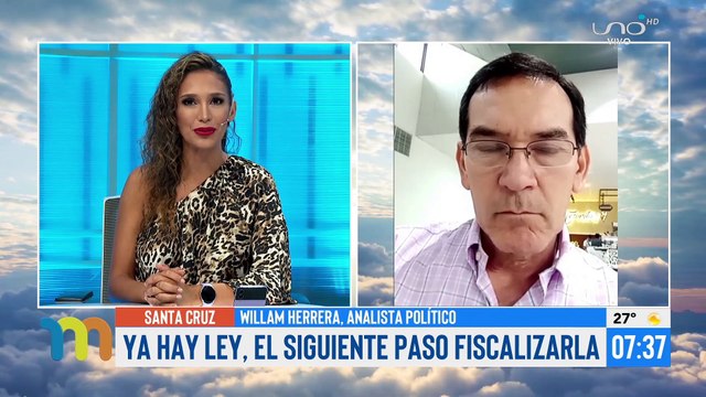 Con la ley del censo, Santa Cruz toma un rol político y económico en el país , destaca William Herrera, analista político