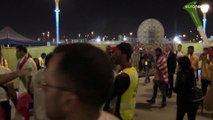 فيديو: في قطر.. مشجعون إيرانيون يهاجمون إيرانية معارضة والأمن يتدخل