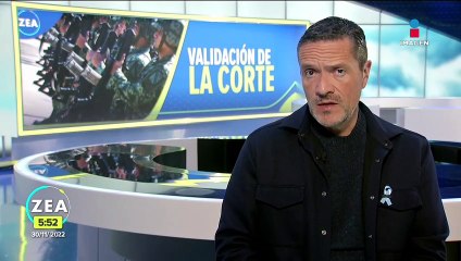 SCJN valida participación de militares en tareas de seguridad pública