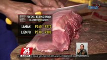 Pagbaba ng suplay ng baboy, kinumpirma ng BAI at DA; iginiit na sapat pa rin ito | 24 Oras