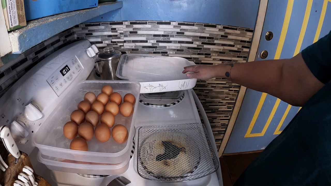 Air Fryer Deviled Eggs