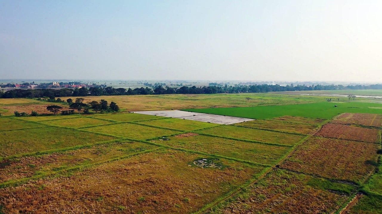 Drone Footage Agriculture Land | Fields Stock Footage | Drone Footage - No Copyright