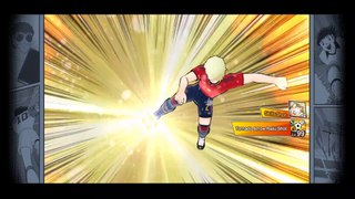 Tornado Arrow Raiju Shot - Captain Tsubasa: Dream Team