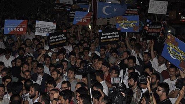 İstanbul Emniyet Müdürlüğü, Sarıyer'de Çin protestoları hakkında açıklama yaptı
