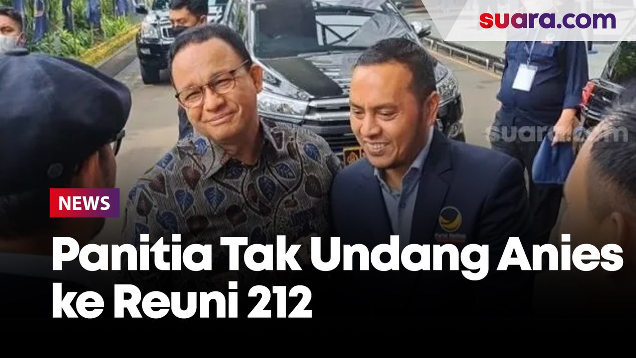 Panitia Tak Undang Anies ke Reuni 212 di Masjid At Tin, Gegara Sudah Jadi Bakal Capres dari Nasdem?