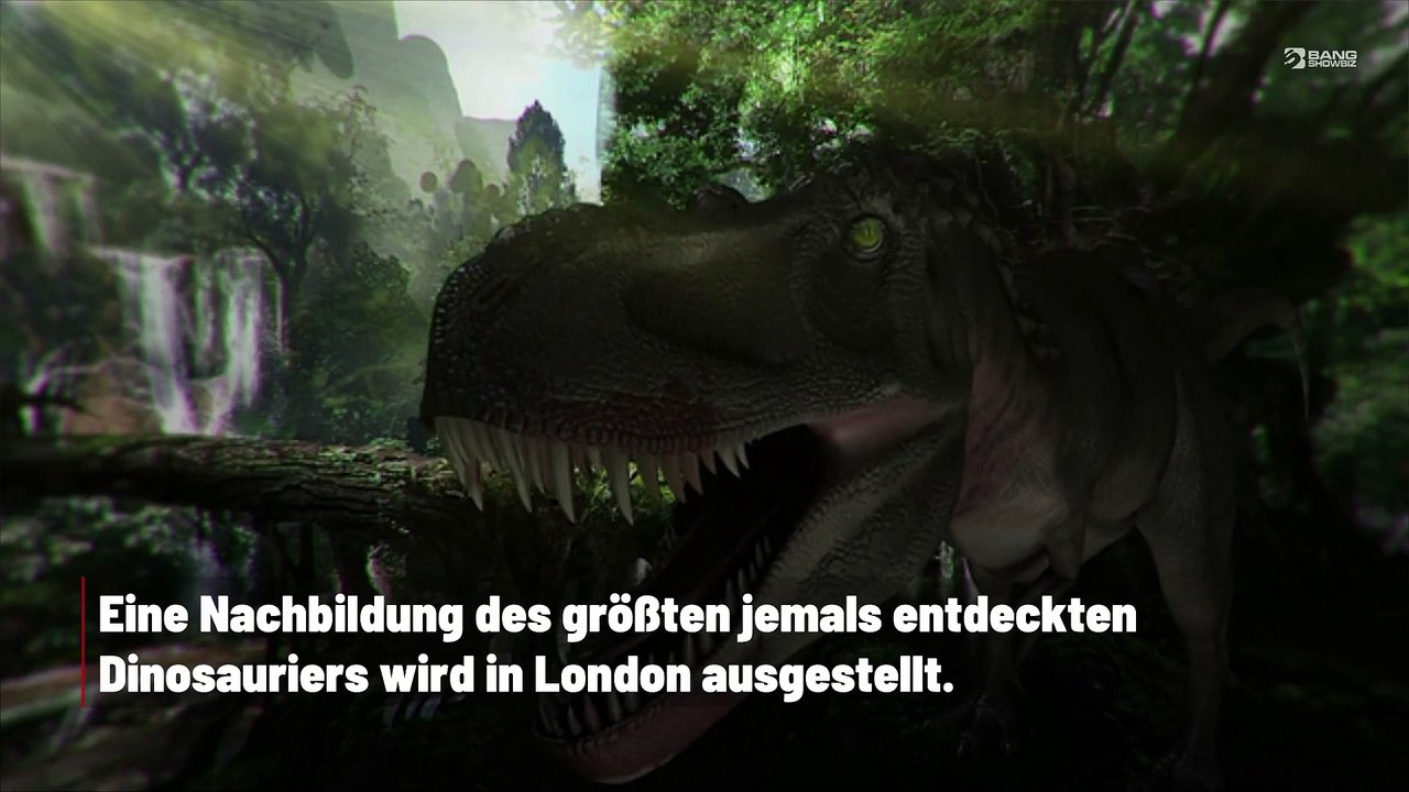 Neue Dinosaurier-Nachstellung in London
