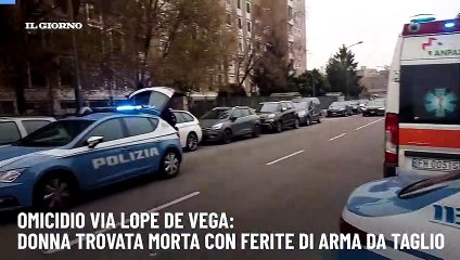 Omicidio via Lope de Vega: donna trovata morta con ferite di arma da taglio