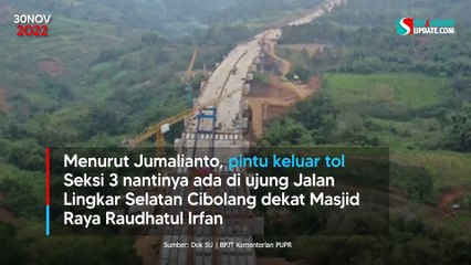 Rp 731 Miliar, Pembebasan Lahan Tol Bocimi Seksi 3 Cibadak-Cibolang Sukabumi Rampung