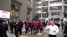 İstanbul Adalet Sarayı'nda yangın tatbikatı! Yürüyen yurttaşlara 