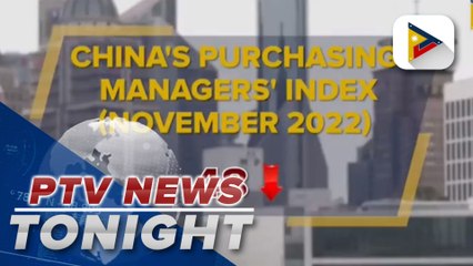 China’s Purchasing Managers’ Index fell in November amid COVID-19 restrictions