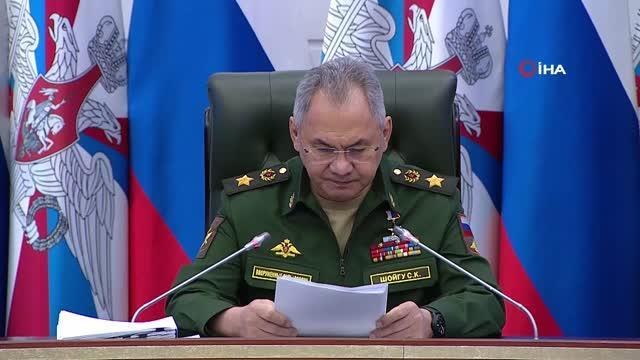 Rusya Savunma Bakanı Şoygu: 2023 yılı projelerinde stratejik nükleer kuvvetlerinin projelerine özel önem göstereceğiz