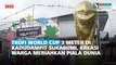 Trofi World Cup 3 Meter di Kadudampit Sukabumi, Kreasi Warga Meriahkan Piala Dunia
