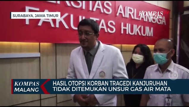 Hasil Otopsi Korban Kanjuruhan, PDFI Ungkap Tidak Terdeteksi Gas Air Mata