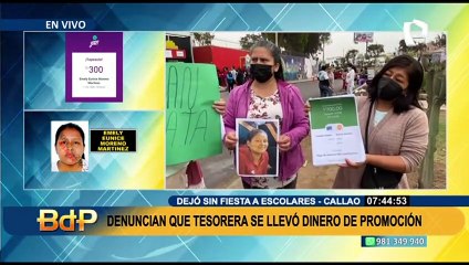 Denuncian a tesorera por gastar S/6 mil y dejar sin fiesta de promoción a escolares