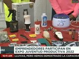 Zulia | Más de 14 stand exhiben e impulsan la economía en la Expo Juventud Productiva 2022