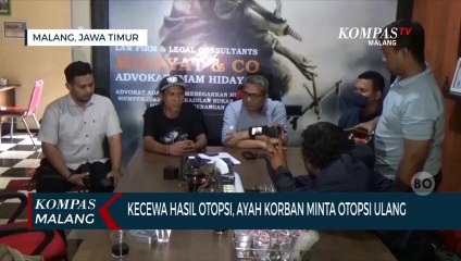 Tải video: Kecewa Hasil Otopsi, Ayah Korban Kanjuruhan Minta Otopsi Ulang