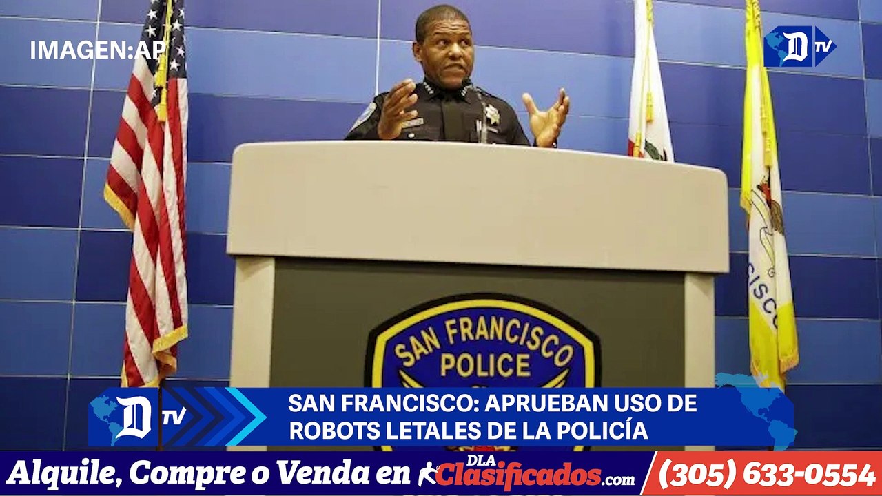 San Francisco: aprueban uso de robots letales de la policía | El Diario en 90 segundos