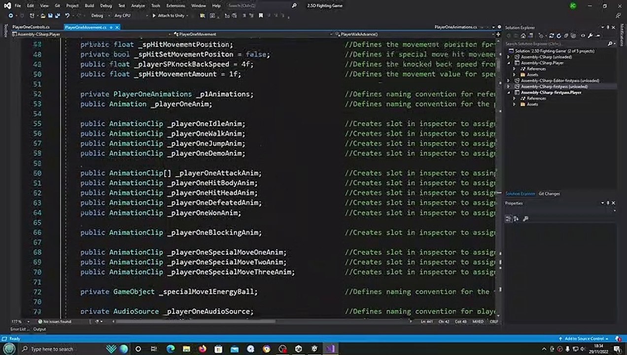 Unity3D Fighting Game Tutorial #238 Updates Fixes and Tweaks