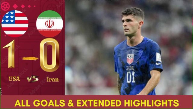 Iran vs USA 0-1 Highlights & All Goals - FIFA World Cup 2022