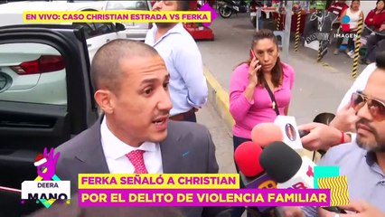 EN VIVO ¡Abogados de Christian Estrada SE NIEGAN a hablar del caso con Ferka y su hijo!