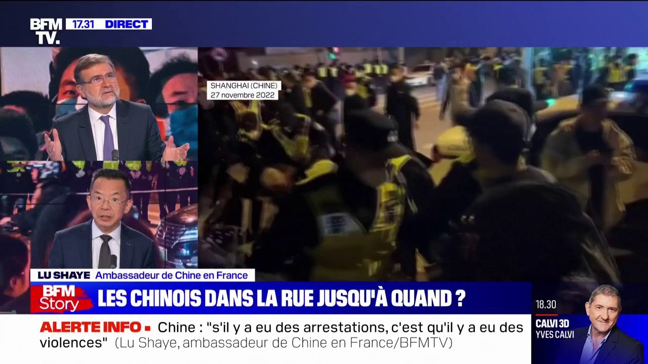"S'il n'y a pas d'homme vivant, il n'existe pas de droits [de l'Homme]": l'ambassadeur de Chine en France justifie la politique "zéro Covid"