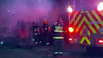 Varios intoxicados por inhalación de humo dejó un incendio en un departamento de Zapopan