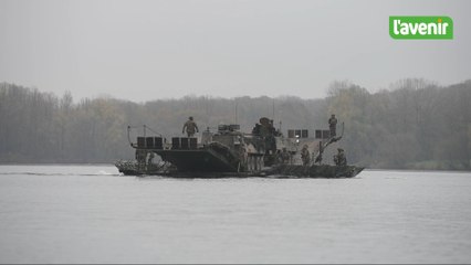 Silenrieux: manœuvres militaires au lac de Falemprise