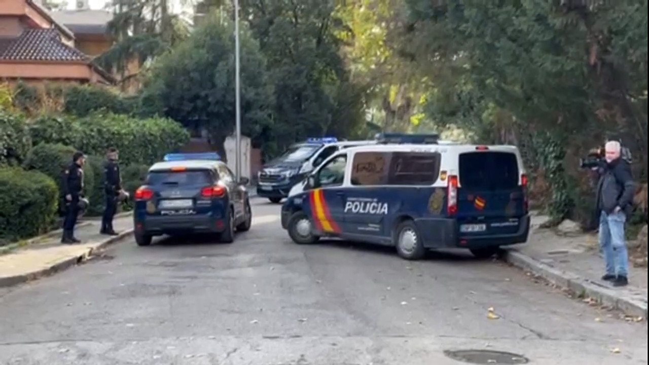 Un herido leve por carta bomba en la embajada de Ucrania en Madrid